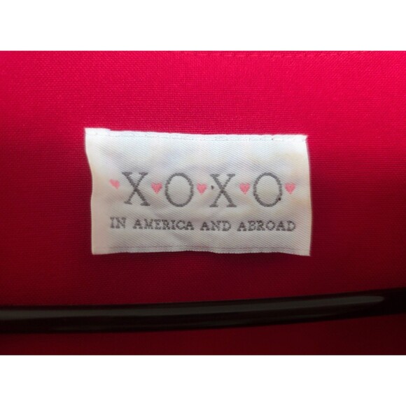 XOXO Red Zip Front Sleeveless Sheath Mini Dress, Small, Fitted Party Dress - Picture 4 of 7